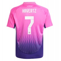 Maglia Calcio Germania Kai Havertz #7 Seconda Divisa Europei 2024 Manica Corta